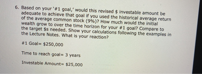 average return of the risk-free asset (3%)? How much would the initial