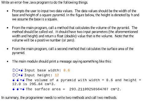 Write an error-free Java programto do the following things. Prompts the