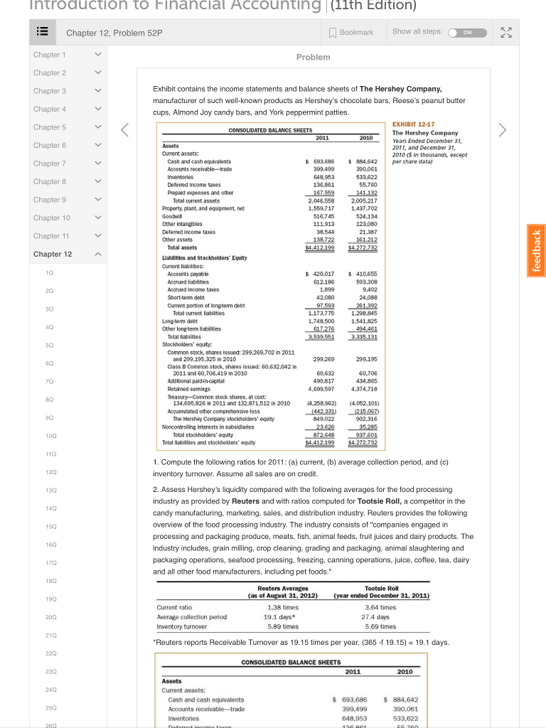 12 please Introduction to Financial ACCOunting (11th Edition) steps Chapter 12, Problem