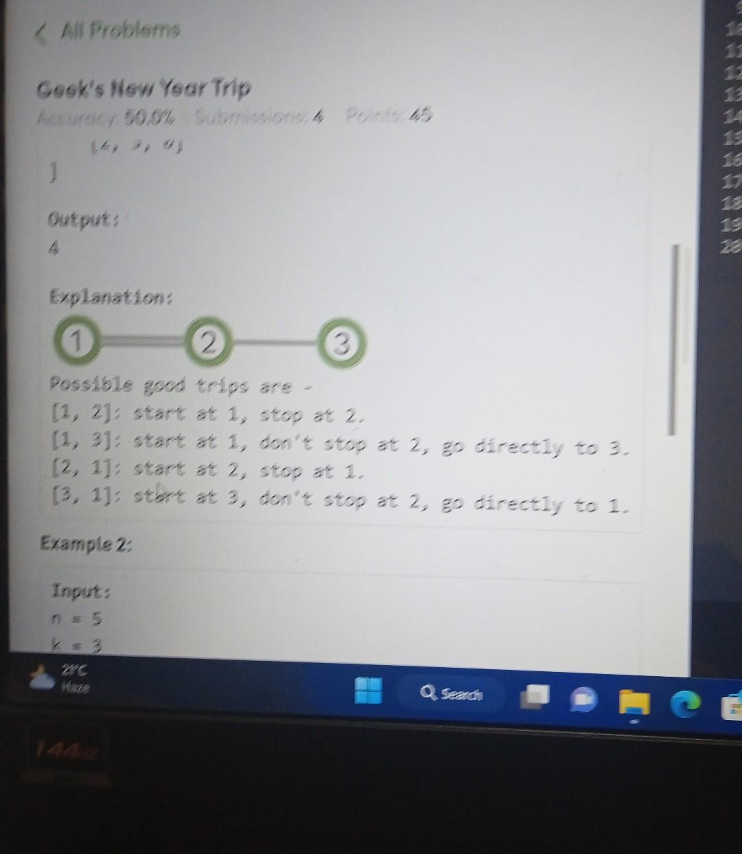 Example: Rotating "abc" to the left gives "bca". You are given string