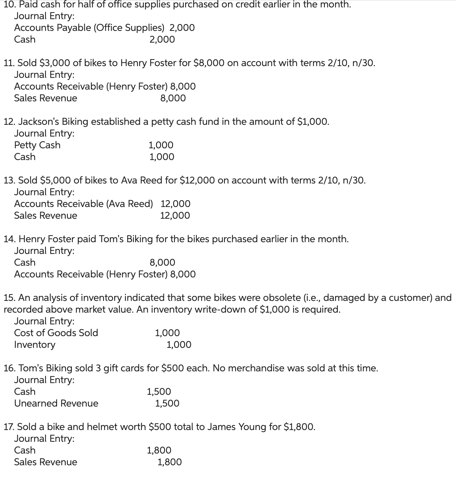 Account (preferably in a excel format). 1. Jeff Cow and 2 other