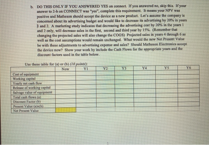  please do: b. b. DO THIS ONLY IF YOU ANSWERED YES