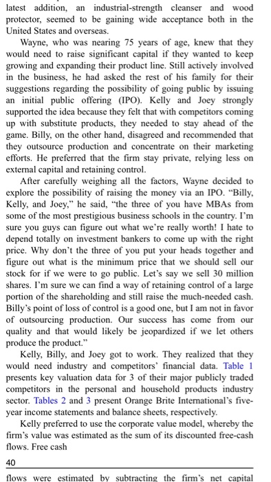 that his wife, Corrine, and he were trying to do was to