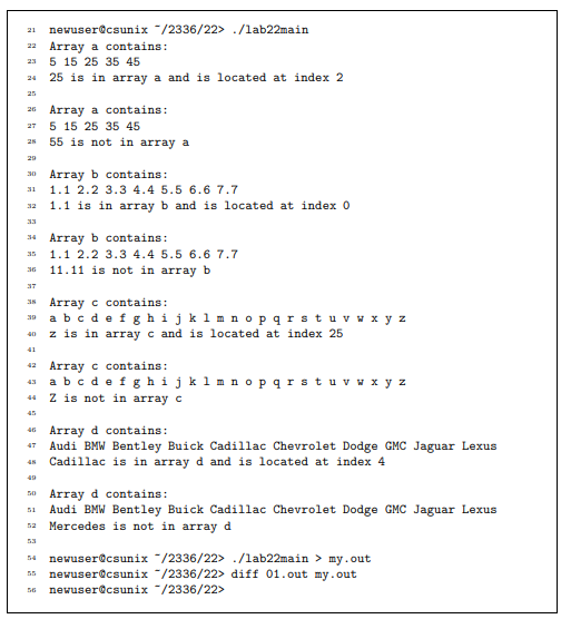 last, T itemToFind); The function performs a binary search of the range