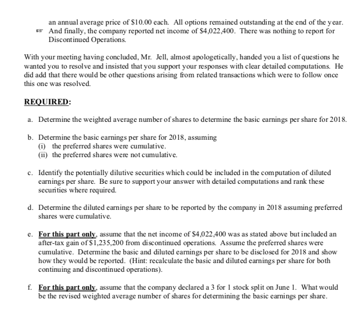 AND THEIR REQUIREMENTS. (EACH 3 PARTS ARE RELATED TO EACH OTHER WHICH