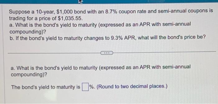 Can someone help me solve A) and B) please Suppose a 10