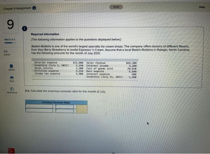 of 2 Below are amounts found in the income statements of three