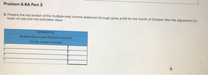 6-6) [The following information applies to the questions displayed below.) At the