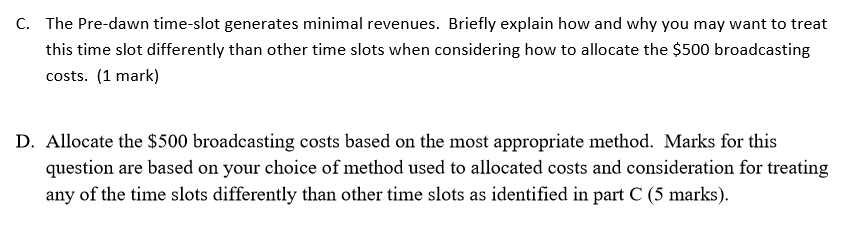 10 p.m. and 9 a.m., they broadcast programming of their choice. This