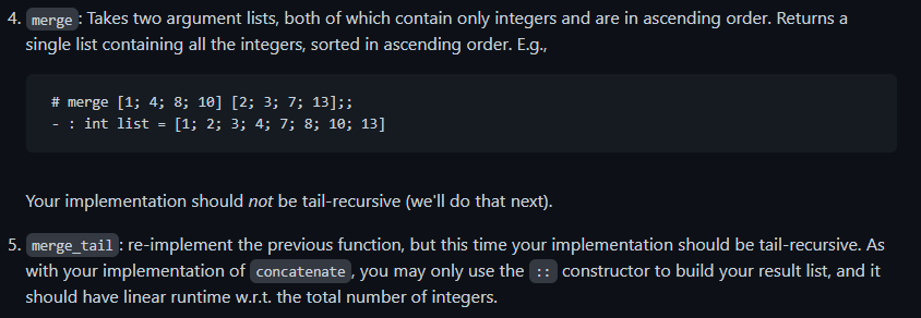 Each exercise below requires you to implement a single function using the