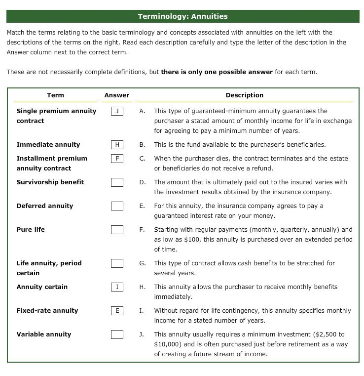Match the terms relating to the basic terminology and concepts associated
