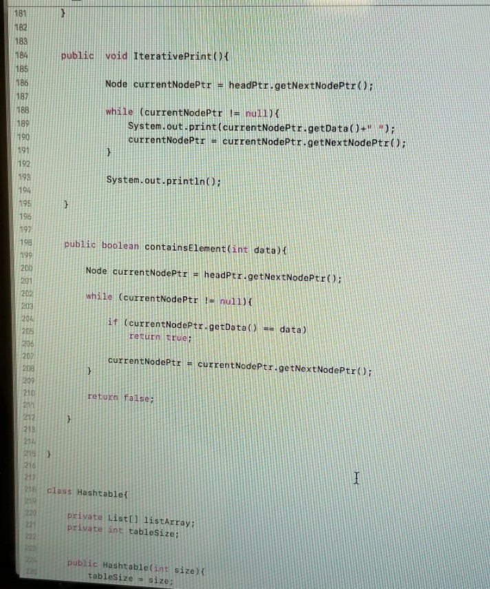 Lists). You could go through the code to understand the implementation of