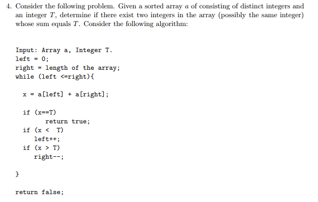Make sure your work is readable. 4. Consider the following problem. Given