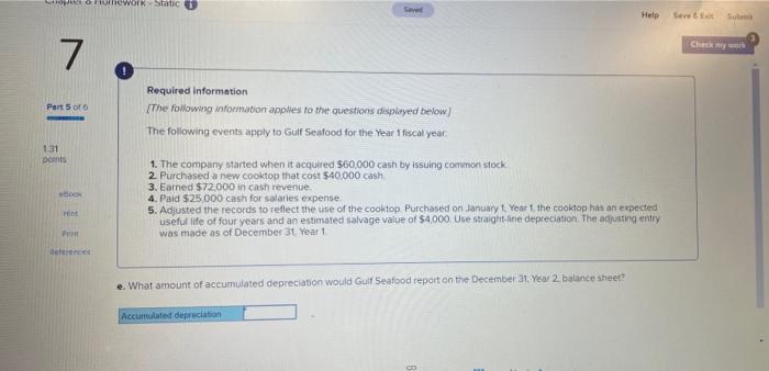  amework Static Help Set Sum Check my work 7 Part 5
