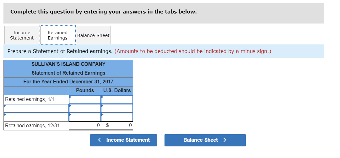subsidiary in a foreign country on January 1, 2017, by investing capital