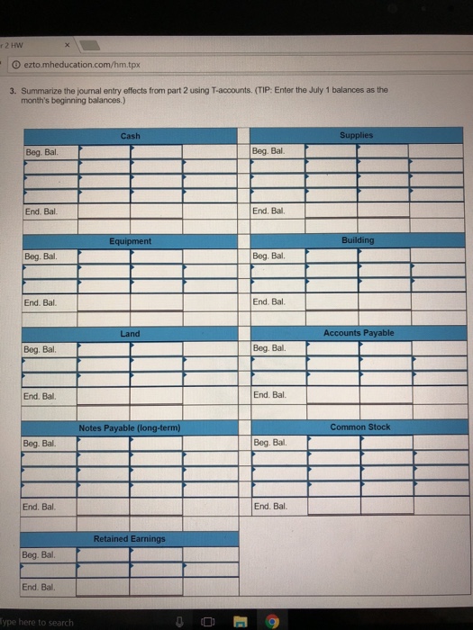 my third attempt. Thank you. UP2-2 Recording Transactions (in a Journal and