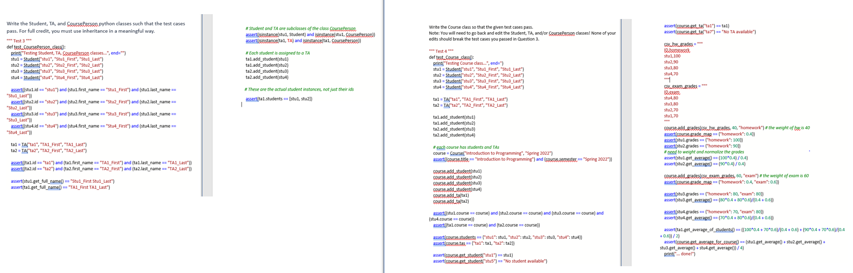  need solution to python script for question4 in attachment. I have