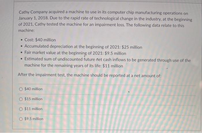 a $25,000 cash payment immediately (on 1/1/2021), and 10,000 at the end