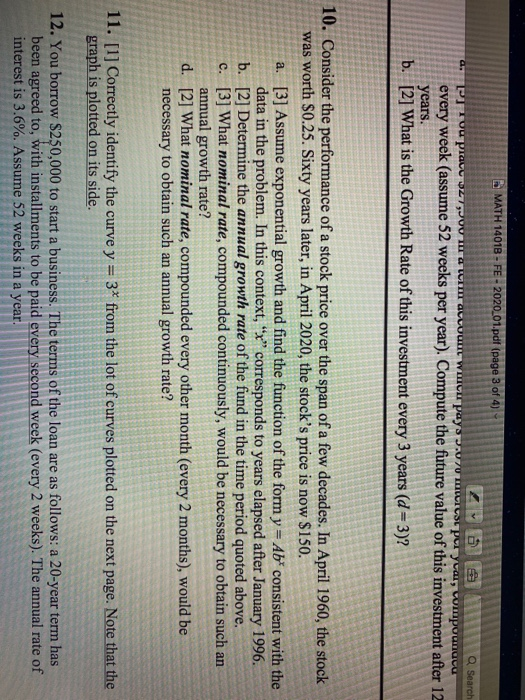 solve 10 please MATH 14018 - FE - 2020_01.pdf (page 3 of