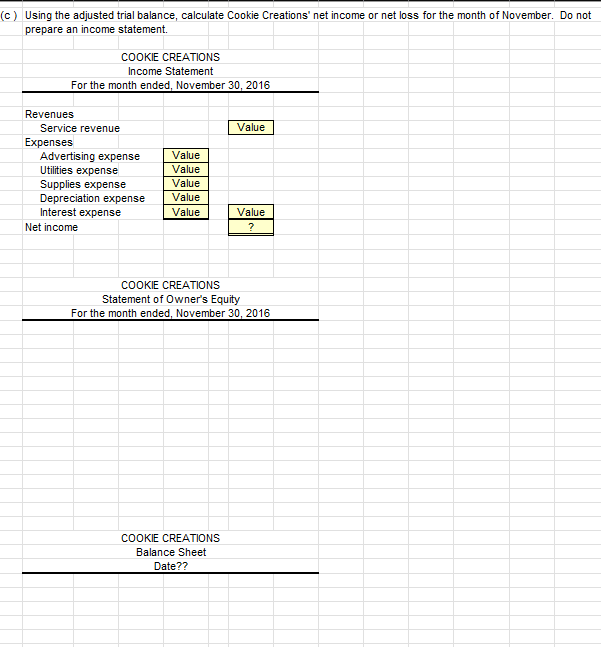 profitable or not during November. Natalie realizes that in order to determine