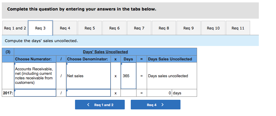 financial statements of Cabot Corporation follow. (All sales were on credit, selected