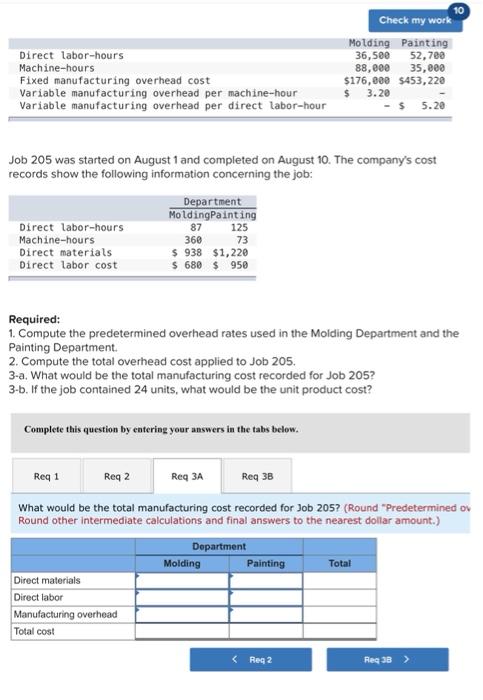 Help Please Direct labor-hours Machine-hours Fixed manufacturing overhead cost Variable manufacturing overhead