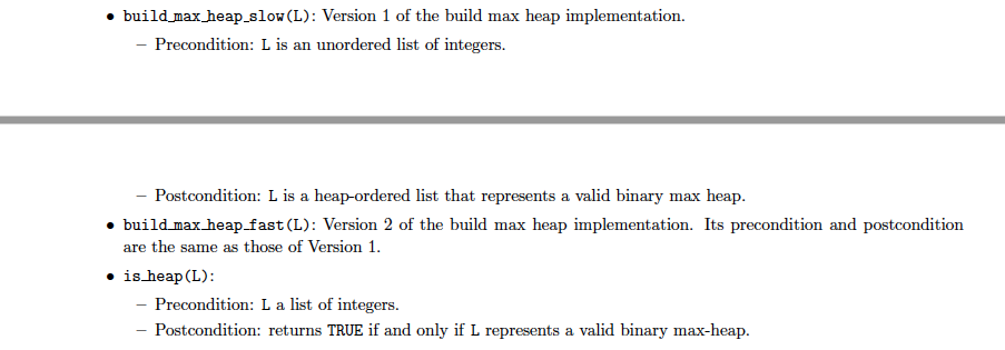 an other that takes n. inside the file heap.( java, py, or