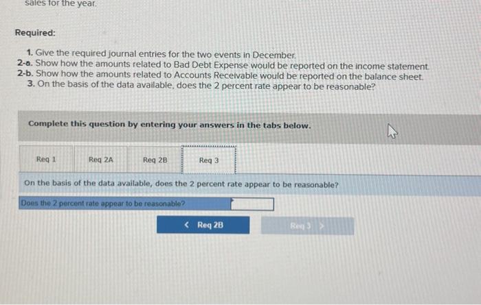 Receivable showed a $10,000 debit balance and the Allowance for Doubtful Accounts