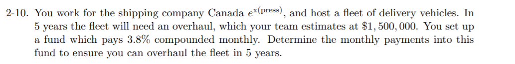 Hello please explain what equation you use and the steps thanks 2-10.