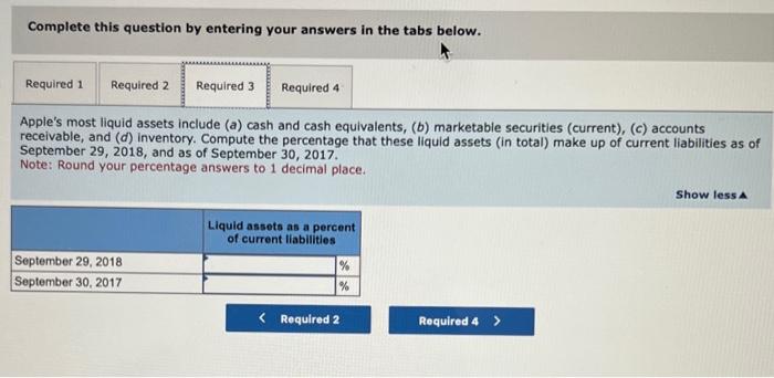 29,2018 ? 2. Compute Apple's accounts recelvable turnover as of September 29,