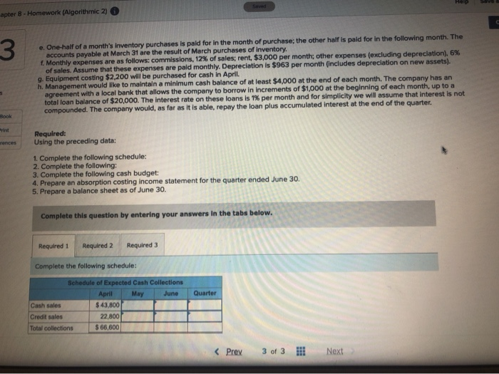 LO8-9, LO8-10) The following data relate to the operations of Shilow Company,