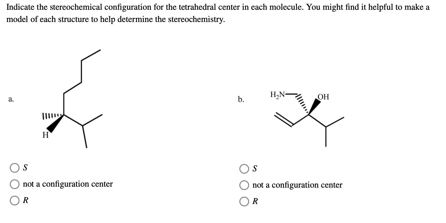 [Solved] Indicate the stereochemical configuration | SolutionInn