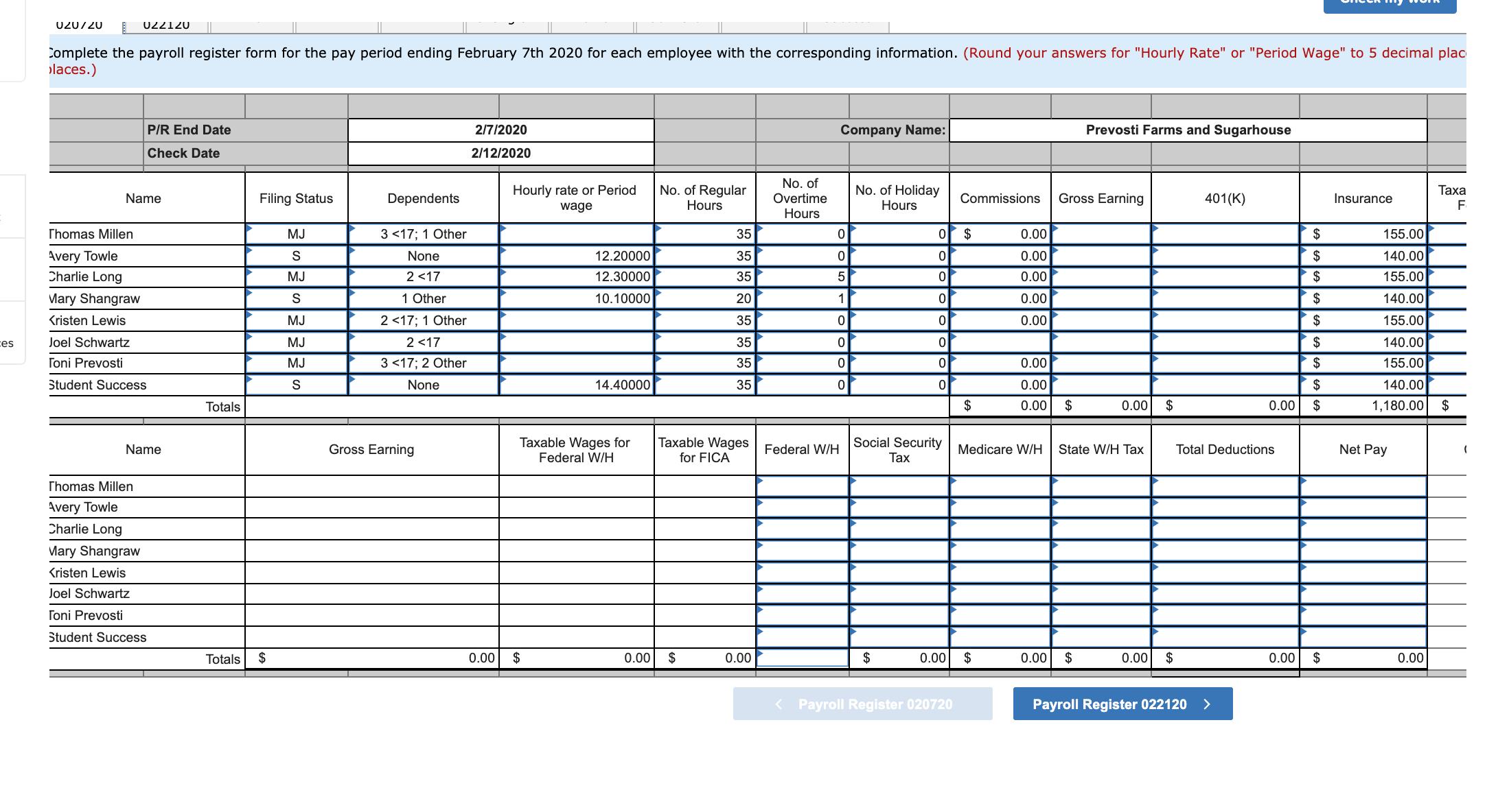 [Solved] Prevosti Farms and Sugarhouse pays its em SolutionInn