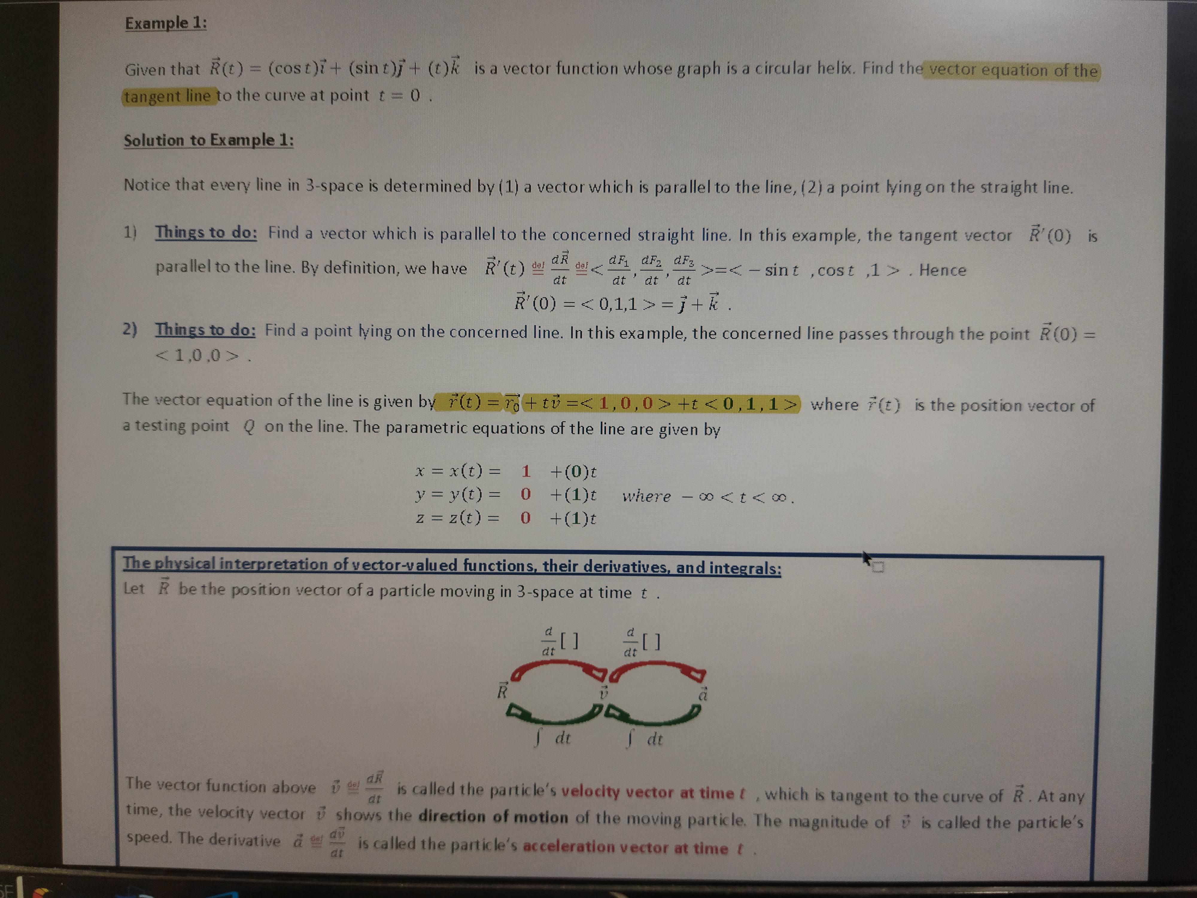 [Solved] The equation is a circular helix. In my u SolutionInn