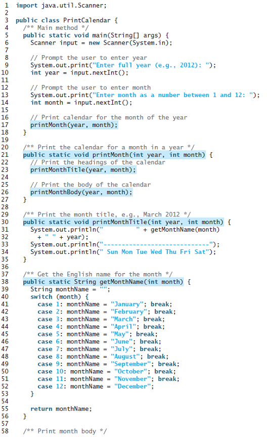 [Solved] Programming Exercise 3.21 uses Zeller?s c | SolutionInn