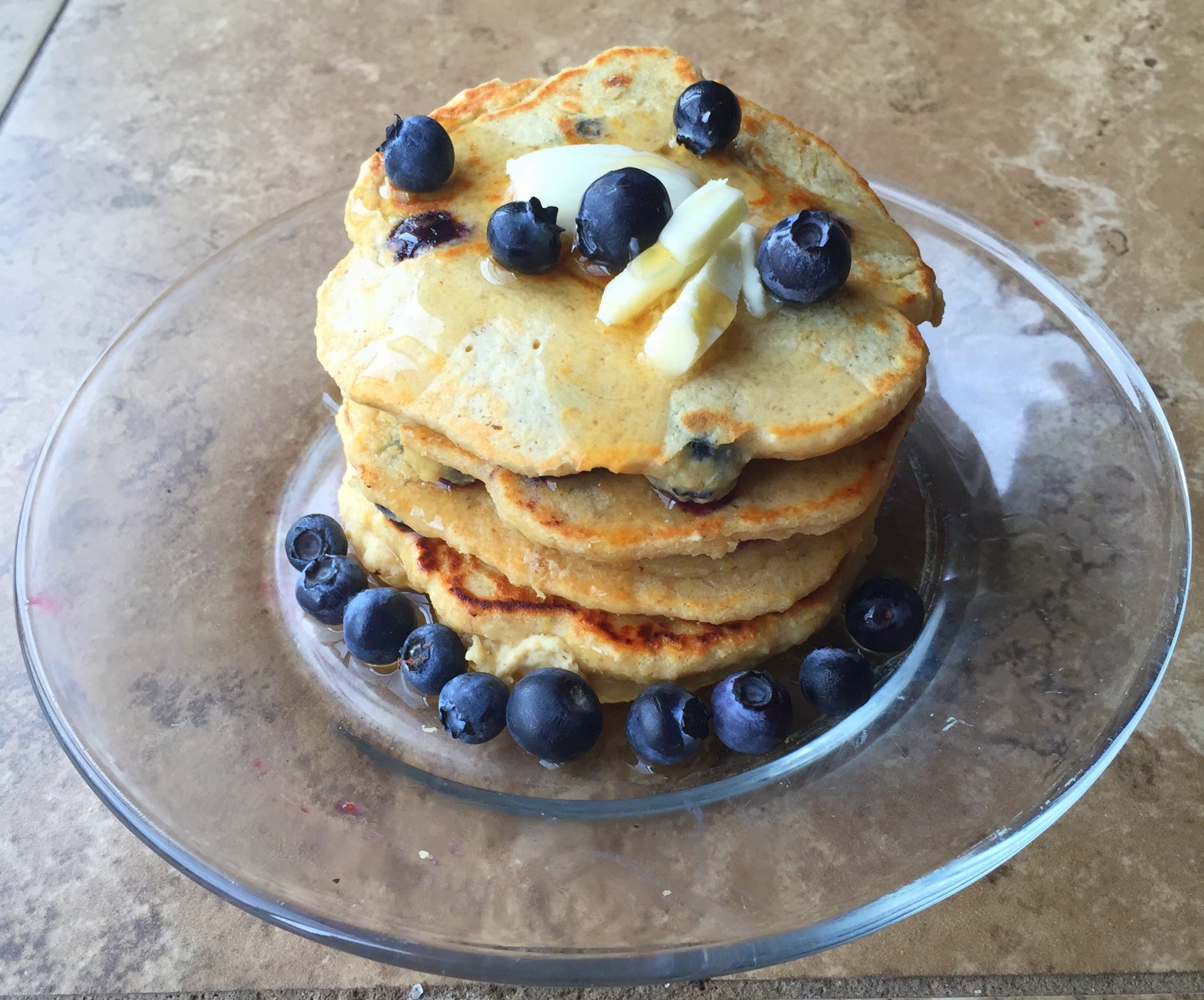 Blueberry Lemon Oatmeal Pancakes Diary of a Fit Mommy