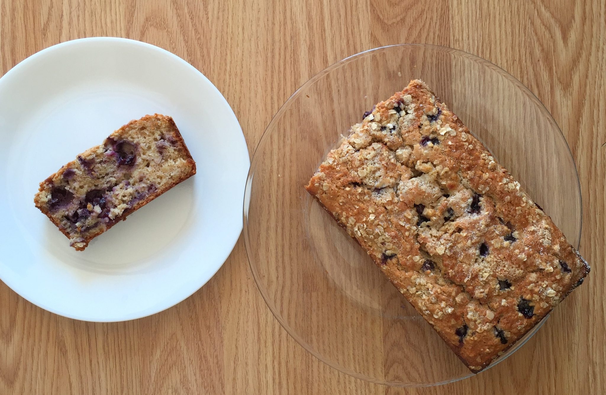 Banana Blueberry Oat Protein Bread Diary of a Fit Mommy