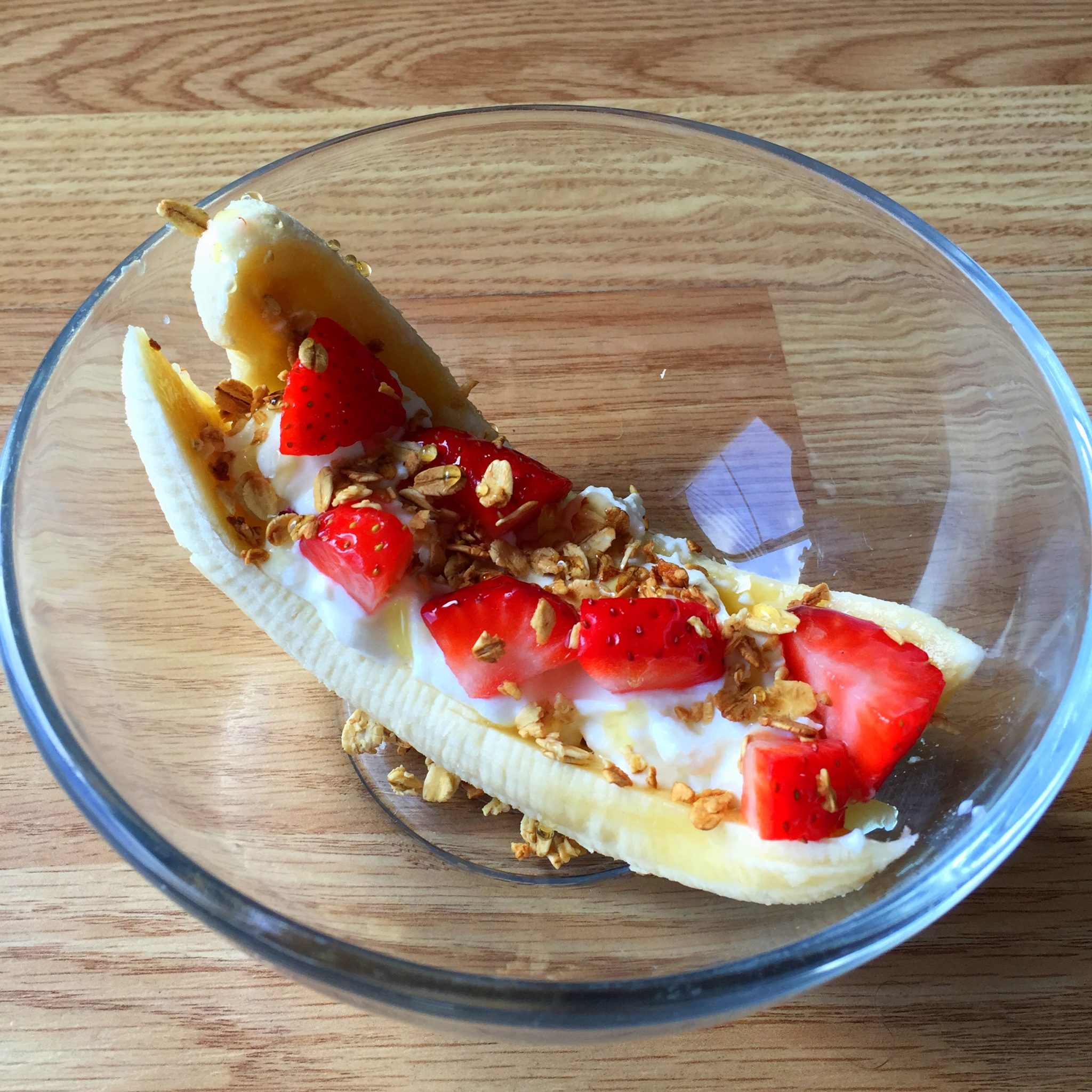 Healthy Banana Split Recipe Diary of a Fit Mommy