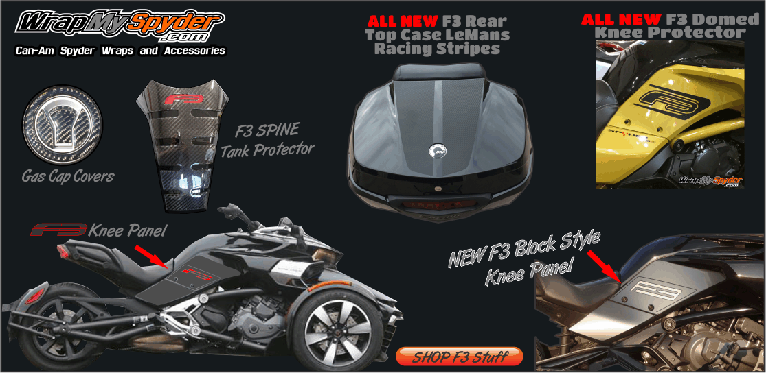 Can Am Spyder Wraps & Accessories