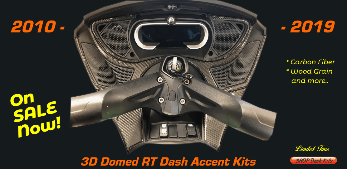 Chrome 3D Doming Autocollan Twin Cam