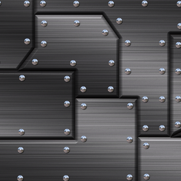 Riveted Metal Charcoal