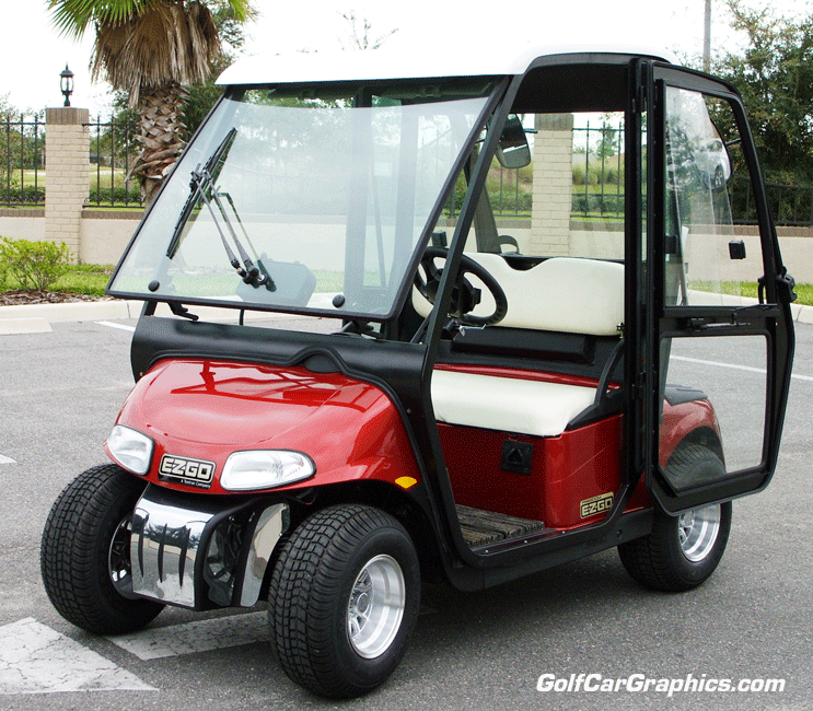 EZGO RXV Chrome 5pc Front Bumper Kit20082015