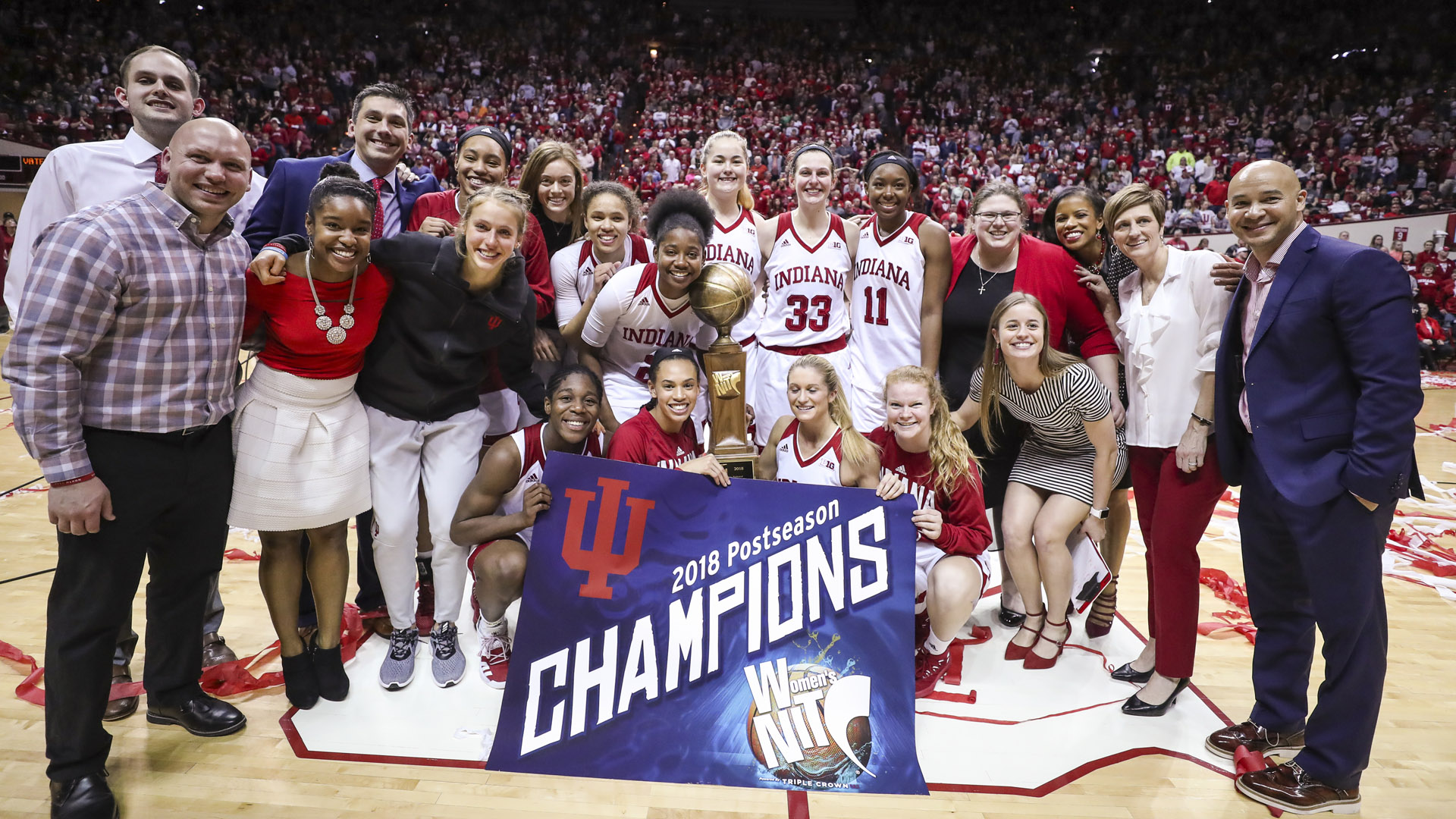 WNIT championship goes to Hoosiers in front of 13,007 WNIT Pre and