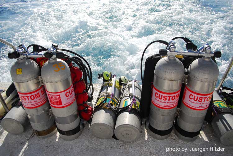 How deep can rebreathers go
