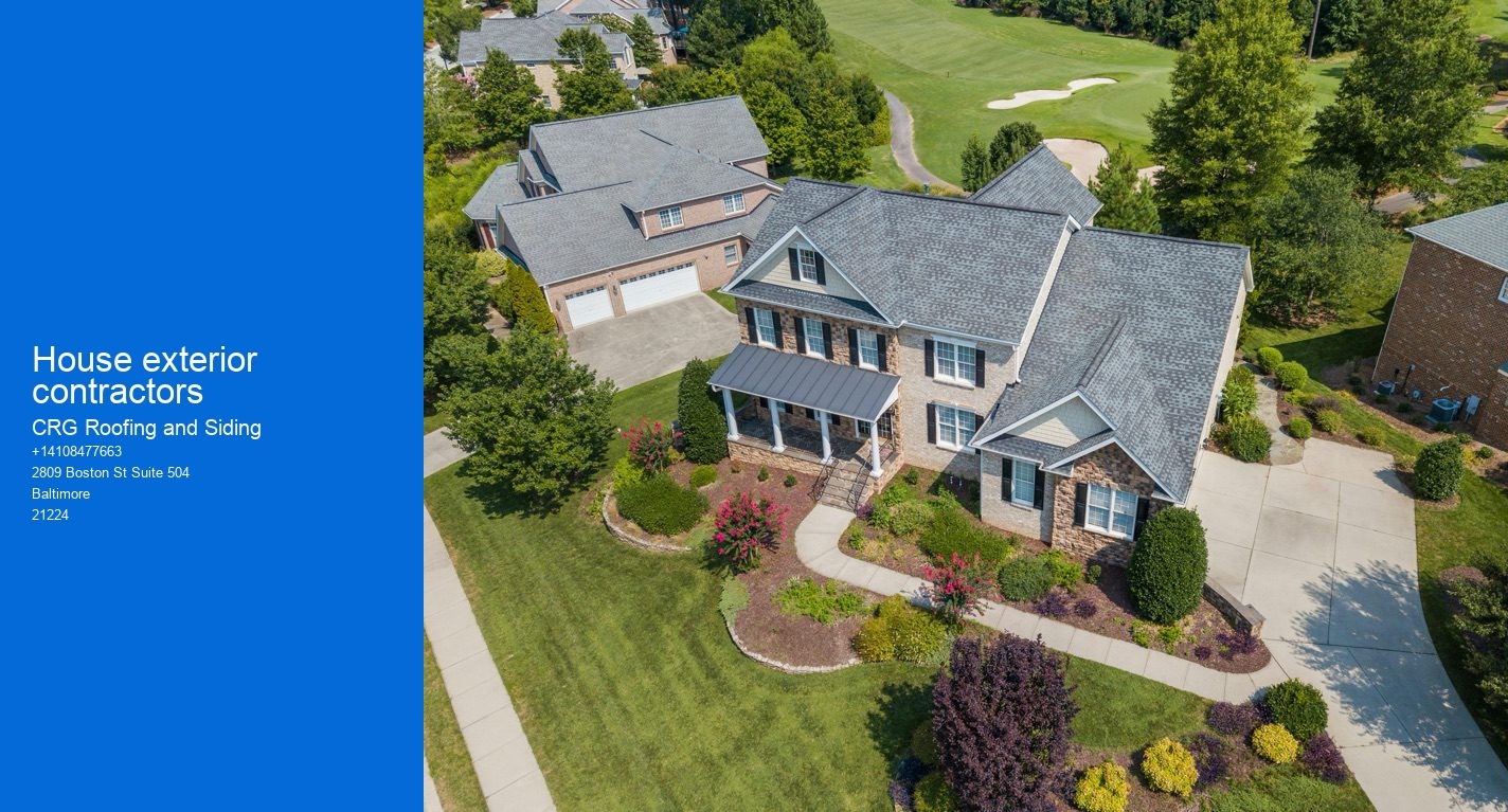 House exterior contractors