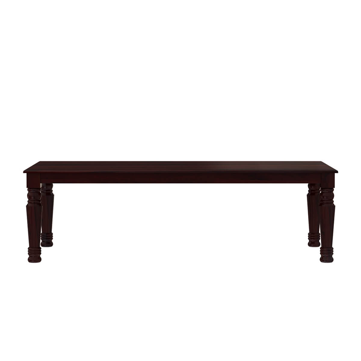 Colonial American Handcrafted Solid Wood Dining Table For 10