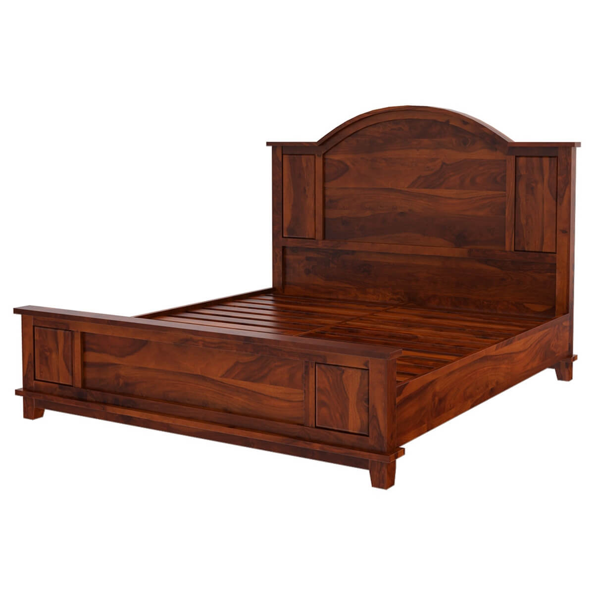 Sierra Nevada Rustic Solid Wood Full Size Platform Bed