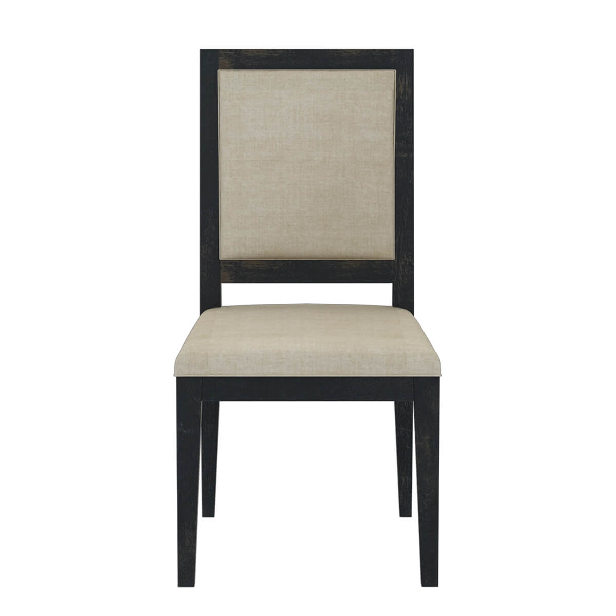 Abingdon Rustic Solid Wood Upholstered Dining Chair