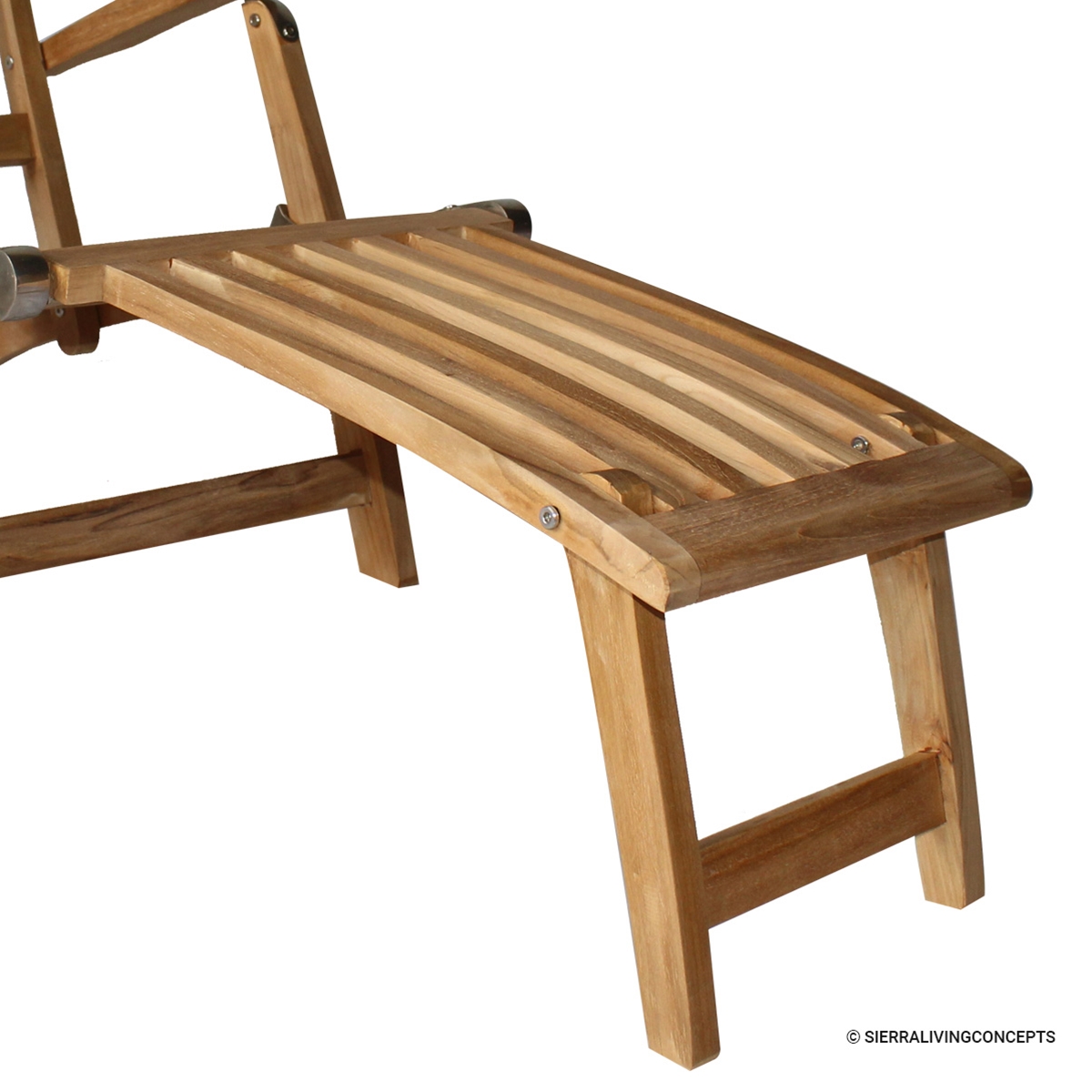 Normandy Solid Teak Wood Steamer Chair