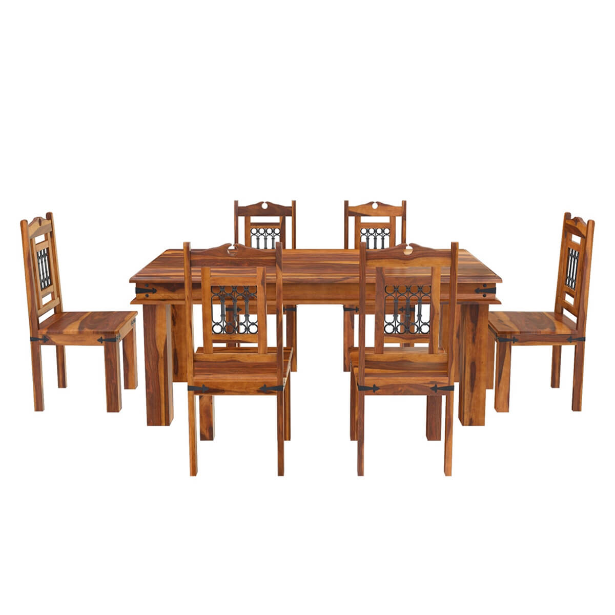 Philadelphia Classic Transitional Dining Room Table and Chair Set